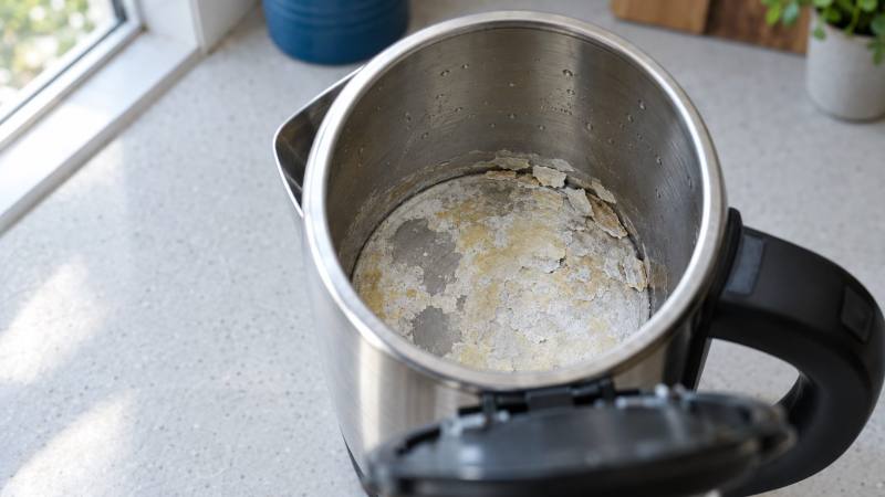 Kamień w czajniku: przyczyny, usuwanie i skuteczne zapobieganie